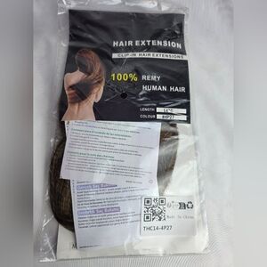 Remy Human Hair Extension - Brown